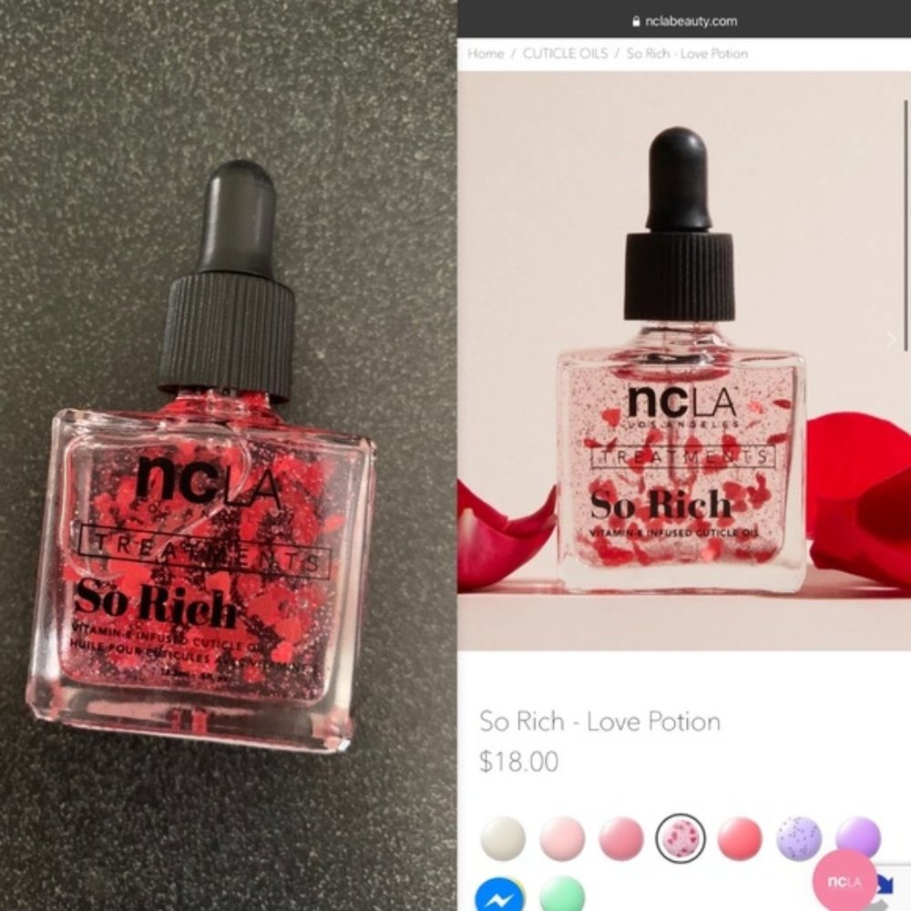 NCLA cuticle oil treatment